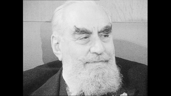Portrait eines älteren Mannes mit käriften Augenbrauen und Vollbart (Archivbild)  