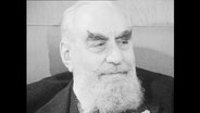 Portrait eines älteren Mannes mit käriften Augenbrauen und Vollbart (Archivbild)  