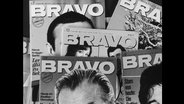Fünf Cover der Zeitschrift Bravo liegen übereinander (Archiv-Bild).  