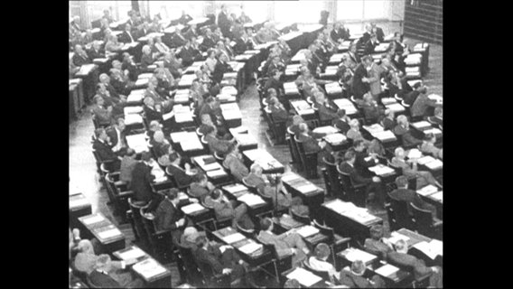 Das Plenum des Bundestages (Archiv-Bild).  