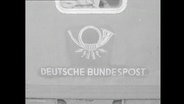 Das Symbol der deutschen Post.  