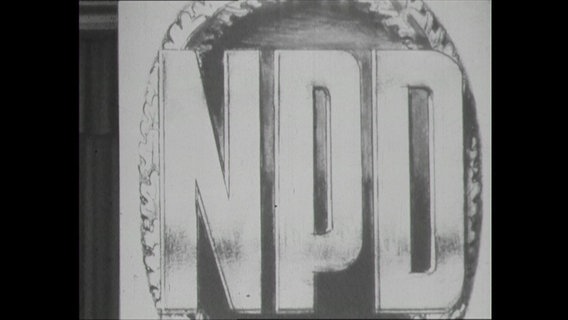 Das Logo der NPD  