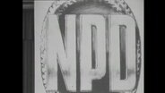 Das Logo der NPD  