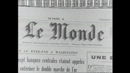 Die Titelseite der Tageszeitung Le Monde (Archivbild)  