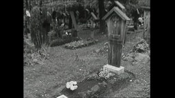 Ein Grab auf einem Friedhof (Archivbild)  