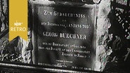 Grabstein von Georg Büchner auf dem Germaniahügel in Zürich (1963)  