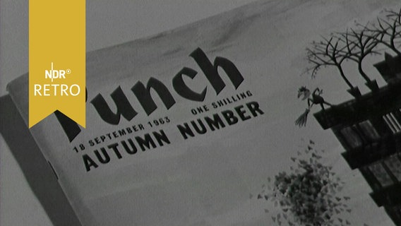 Titelblatt der Satirezeitschrift "Punch" vom Herbst 1963  
