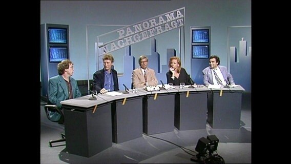 Expertenrunde im Panoramastudio  