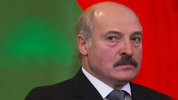 Der Präsident von Belarus Alexander Lukaschneko  