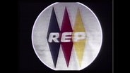 Die Buchstaben "REP" auf einer schwarzen, roten und gelben Raute, das Logo der Republikaner (Archivbild).  