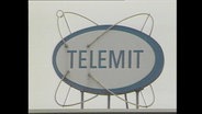 Ein Schild mit der Aufschrift "Telemit"  