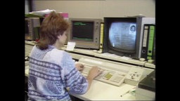 Eine Frau tippt Daten in einen Computer ein (Archivbild).  