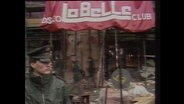 Trümmer der zerstörten Diskothek La Belle (Archivbild).  