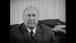 Ernst Lemmer im Porträt (Archivbild).  