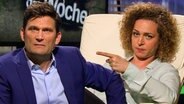 Christian Ehring und Christina Schlag im Gespräch über Debattenkultur.  