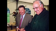 Leo Kirch und Helmut Kohl  