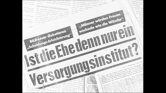 Zeitungsschlagzeile © Screenshot 