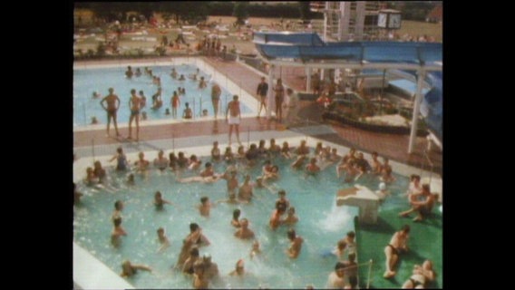 Aufnahme eines Freibades (Archivbild)  