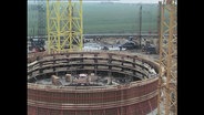 Die Baustelle des Atomkraftwerkes Brokdorf (Archivbild)  