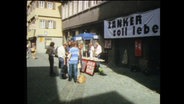 Protest für den Erhalt des AEG-Standortes in Tübingen (Archivbild)  