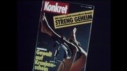 Titelblatt der Zeitschrift "Konkret"  