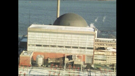 Ein Atomkraftwerk aus der Luft  