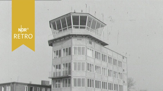 Tower am Flughafen Bremen 1963  