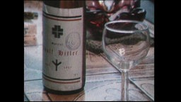 Eine Weinetikett mit dem Namen "Hitler"  