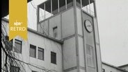 Uhrturm am NDR-Landesfunkhaus Rothenbaum 1964  