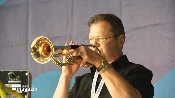 Trompeter Ingolf Burkhardt.  