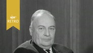 Bundeslandwirtschaftsminister Werner Schwarz im Interview 1963  