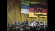 CSU Parteitag unter Srauß  