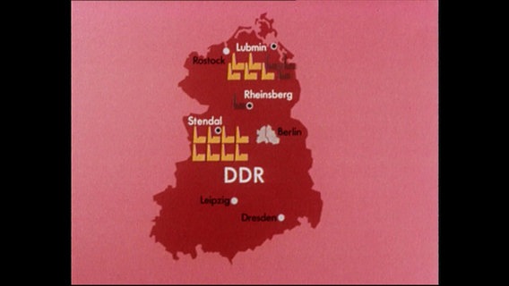 Übersicht: Atomkraftwerke in der DDR (Archivbild)  