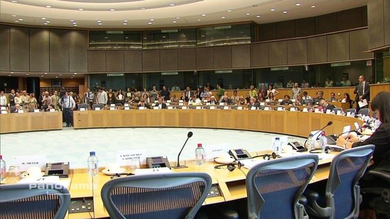 Sitzung im Europaparlament  