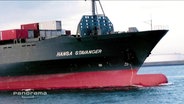 Das Containerschiff Hansa Stavanger  