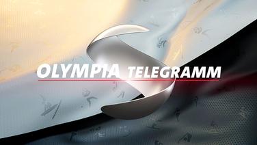 Das Olympia Telegramm Logo.  