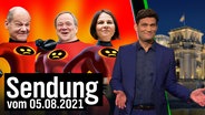 Extra 3 vom 05.08.2021 im Ersten  