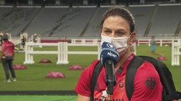 Trainerin Kim Raisner im Interview. Trainerin Kim Raisner im Interview.