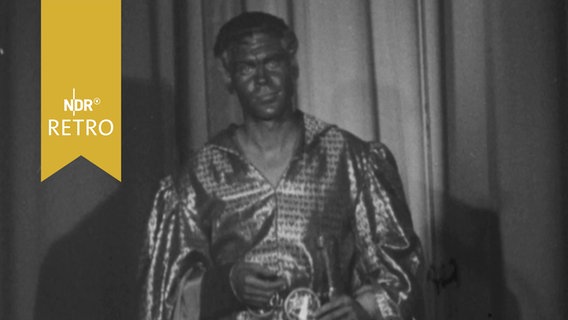 Othello bei einer Aufführung 1958  