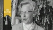 Hamburgs Jugendsenatorin Irma Keilhack bei einer Rede 1963  