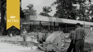 Kipplore im Zoo Hannover bei Bauarbeiten im Einsatz 1963  