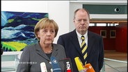 Angela Merkel und Peer Steinbrück 2008  