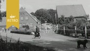Dorfansicht von Losser in Niedersachsen 1963  