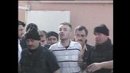 Der Terrorist Louai Sakra bei seiner Festnahme  