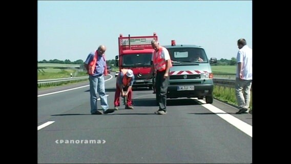 Bauarbeiten an der A20  
