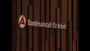 Schriftzug "Bundesanstalt für Arbeit"  