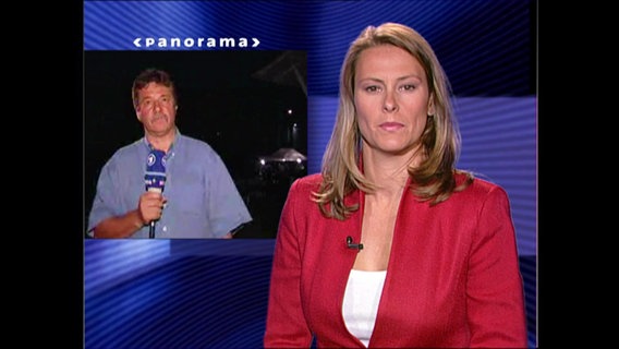 Live-Schalte mit Moderatorin Anja Reschke und Korrespondent Albrecht Reinhardt  