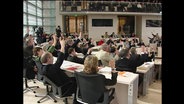 Abstimmung im Kieler Landtag  