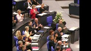 Abgeordnete im Bundestag © NDR 