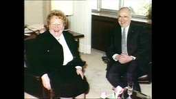 Agnes Hürland-Büning und Helmut Kohl  